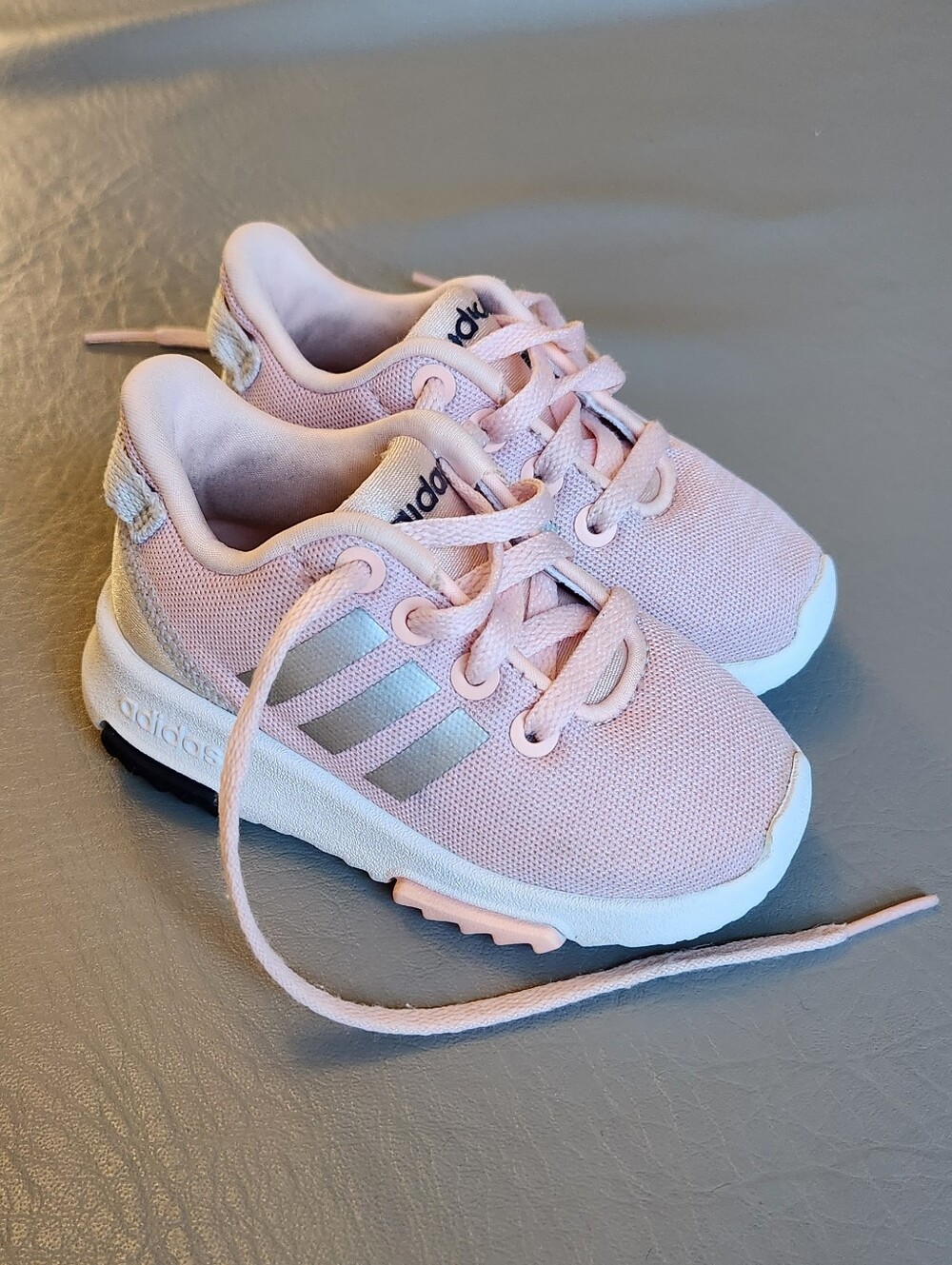 Adidas Toddler Girl Pink Sneaker Size 5